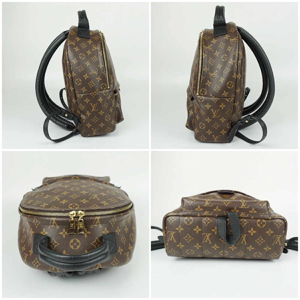 Louis Vuitton Brown Backpack Monogram Springs Palm Canvas Brown